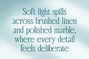 CS Qeisya – Contemporary Font, a Serif Font by Craft Supply Co. (Thumbnail 2 of 8)