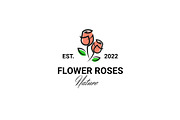 Minimalist Flower Logo Bundle, a Branding & Logo Template by Dyn Studio (Thumbnail 2 of 6)