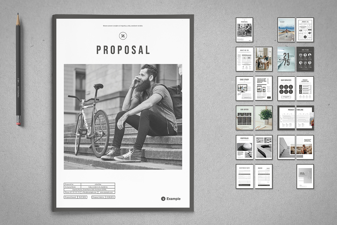 Proposal Bundle | 12 Items Vol. 2, a Brochure Template by TypoEdition (Photo 22 of 25)