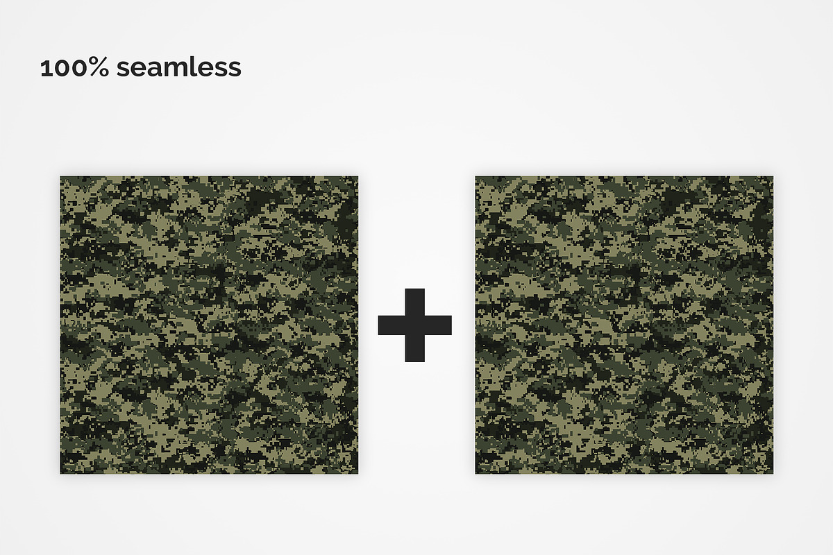 Russia Pixel Camouflage Patterns, a Pattern Graphic by 3Y_Design (Photo 3 of 5)