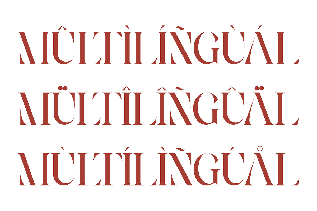Yosshi - Stencil Serif Font, a Serif Font by AnnofaType (Photo 7 of 10)