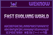 Professional Skills font, a Font by weknow (Thumbnail 3 of 8)