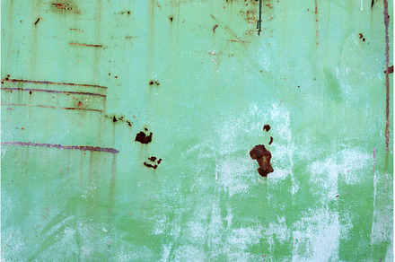 Texture of the old green paint is a, an Abstract Photo by darksoul72