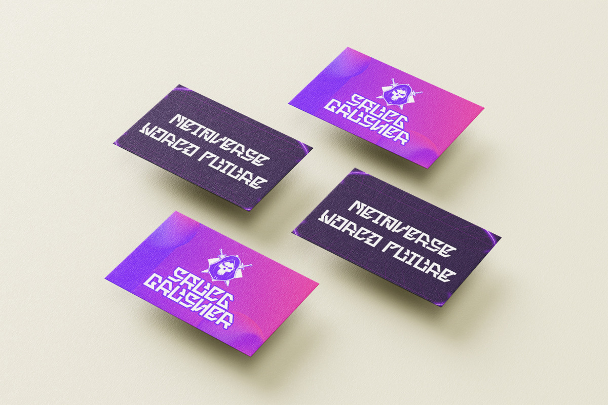 Metaporze - Futuristic Font, a Sans Serif Font by Dhabee (Photo 5 of 9)