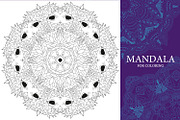 Mandalas for coloring 13, an Object Graphic by Watercolor fantasy (Thumbnail 7 of 9)