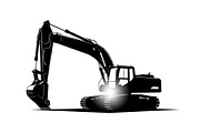 Excavator Construction Vector Bundle, an Illustration by Amazin_art (Thumbnail 25 of 51)