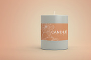 Candle Mockup, a Household Mockup by McLittle Stock (Thumbnail 3 of 6)