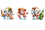 Funny Snowman Sublimation, an Illustration by Design Market (Thumbnail 4 of 4)