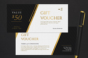 Gift Voucher, a Card Template by Creativestoree (Thumbnail 1 of 3)