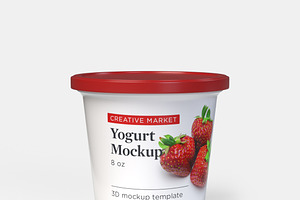 6oz Dairy/Yogurt Cup Container