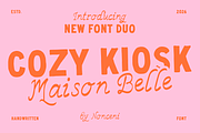 Nostalgic Vintage Retro Font Duo, a Sans Serif Font by Nonceni (Thumbnail 1 of 14)