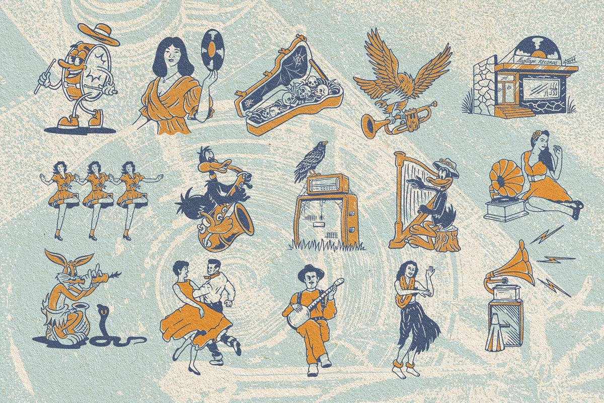 Musical Illustrations, a Person Illustration by Megflags (Photo 3 of 10)