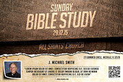 Sunday Bible Study, a Flyer Template by CREATIVE DUDE (Thumbnail 2 of 2)