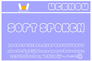 Soft Spoken font, a Font by weknow (Thumbnail 1 of 8)
