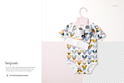 Hat Booties Onesie Mockup (24/LFv.2), a Hat Mockup by creatsy5 (Thumbnail 6 of 8)