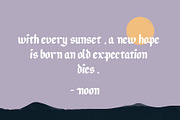 Sunset Road Typeface, a Blackletter Font by Emyself Design (Thumbnail 9 of 12)
