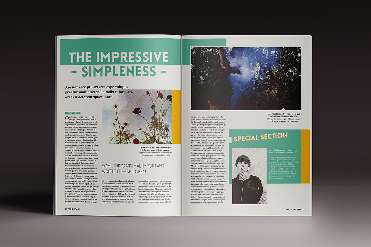 Goliat Magazine, a Magazine Template by Luuqas Design (Photo 11 of 16)