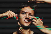 Glitch Photoshop Action preview 3