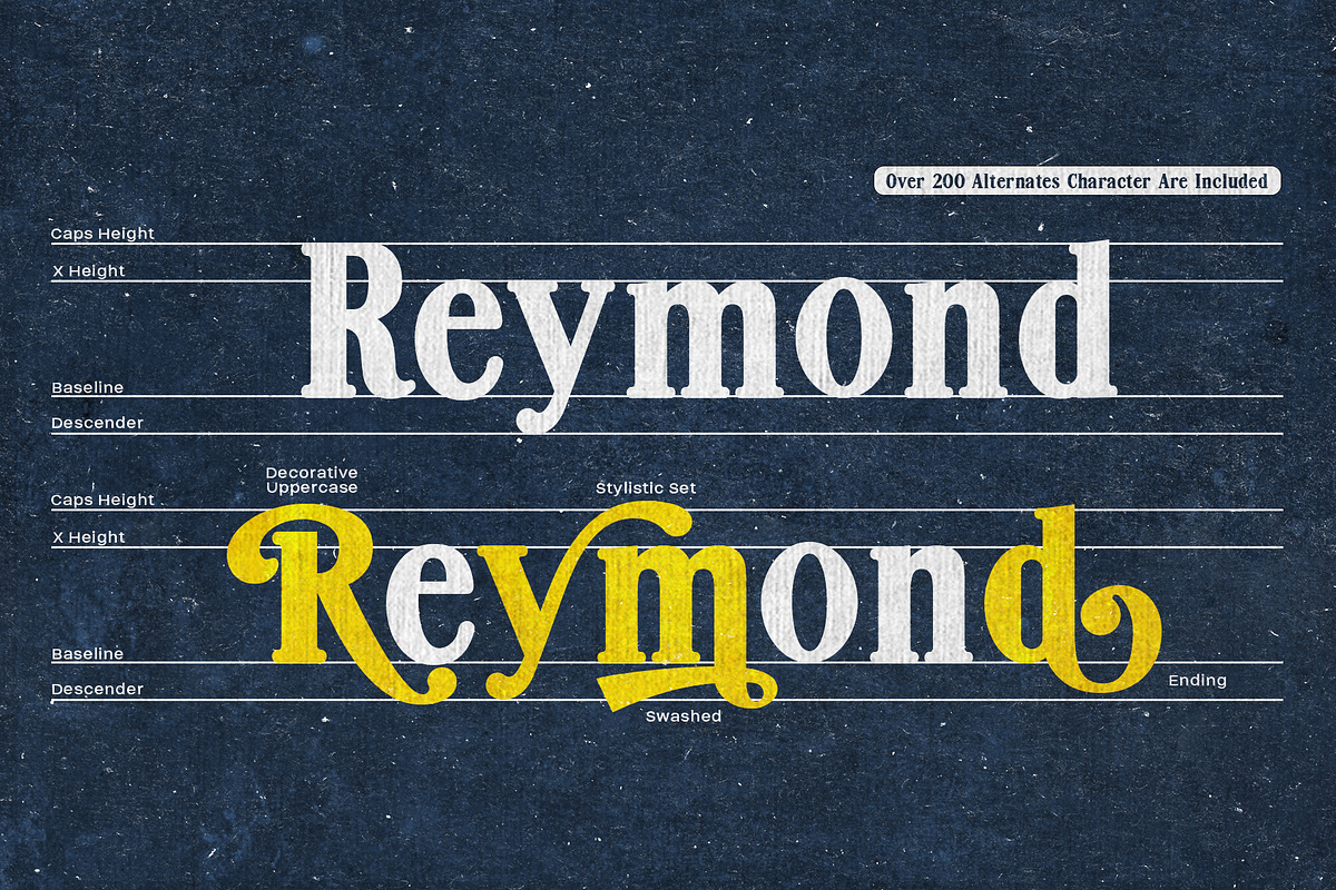 Calico Countess Font, a Serif Font by Aldiwangsadipa (Photo 4 of 12)