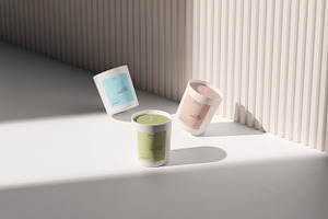 Candle Mockup Set