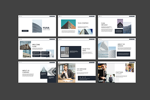 Yuxa Powerpoint Template