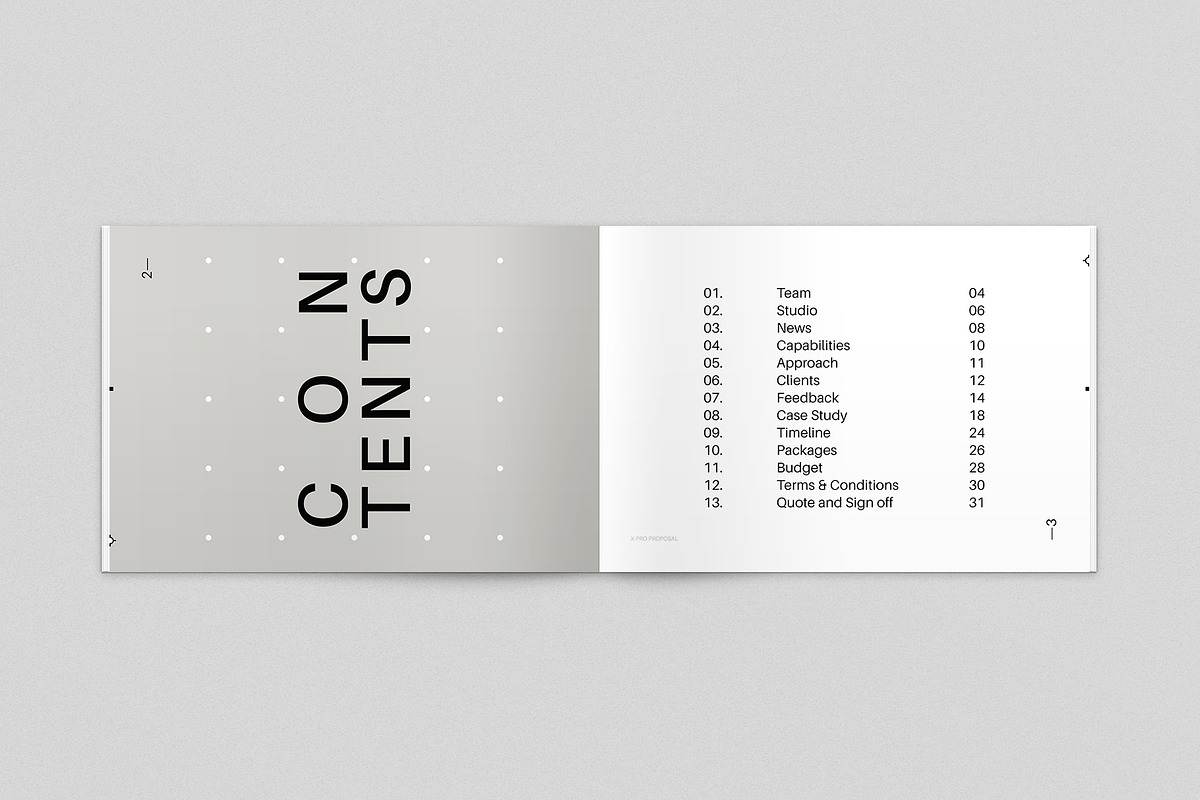 Minimalism Proposal Landscape Design, a Brochure Template by ArtisanaAura (Photo 3 of 13)