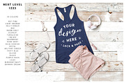 Next Level 1533 Tank Mockup Bundle, a Shirt Mockup by lock and page (Thumbnail 9 of 35)