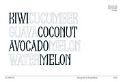 Floreste - Modern Wavy Serif, a Serif Font by Krakenbox Studio (Thumbnail 9 of 18)