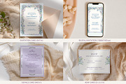 Wildflowers Wedding Invitation, an Invitation Template by SabaIslam.Studio (Thumbnail 2 of 7)