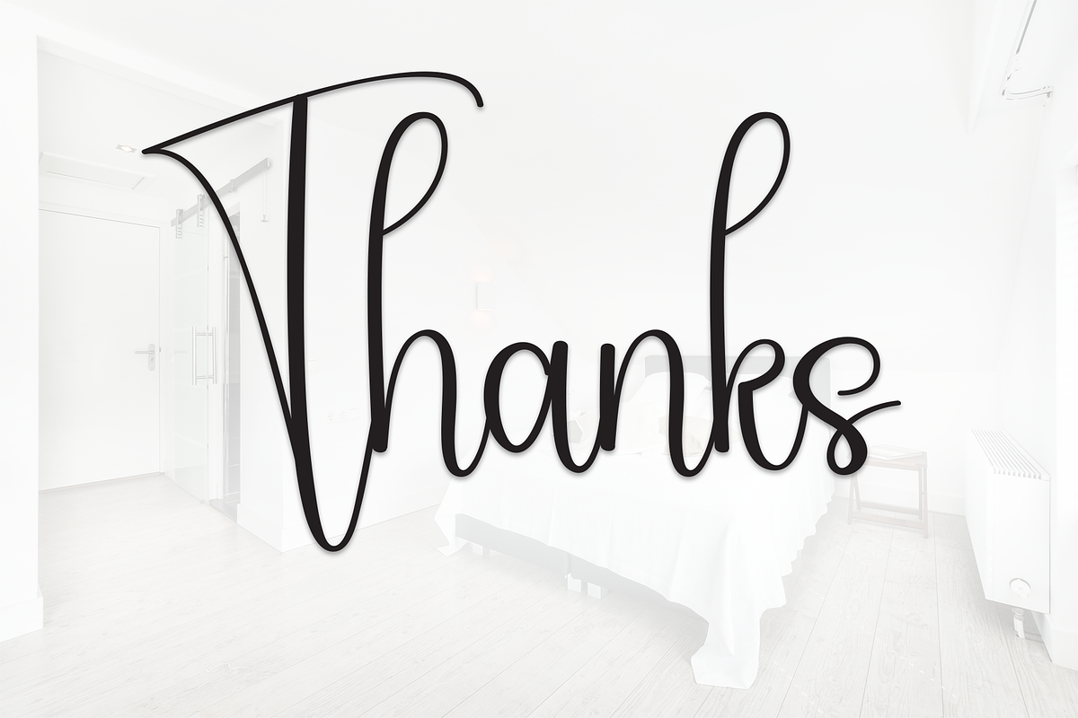 Homestay | Script Font, a Handwritten Font by Scratchones (Photo 4 of 9)