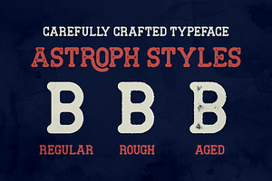 Astroph - Retro Slab Serif