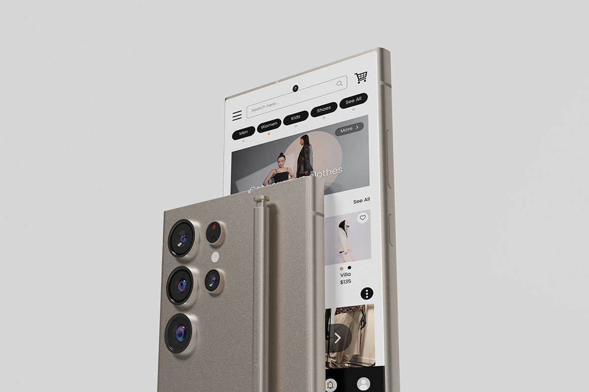 Samsung Galaxy S24 Ultra, an Android Mockup by Indah (Photo 8 of 8)