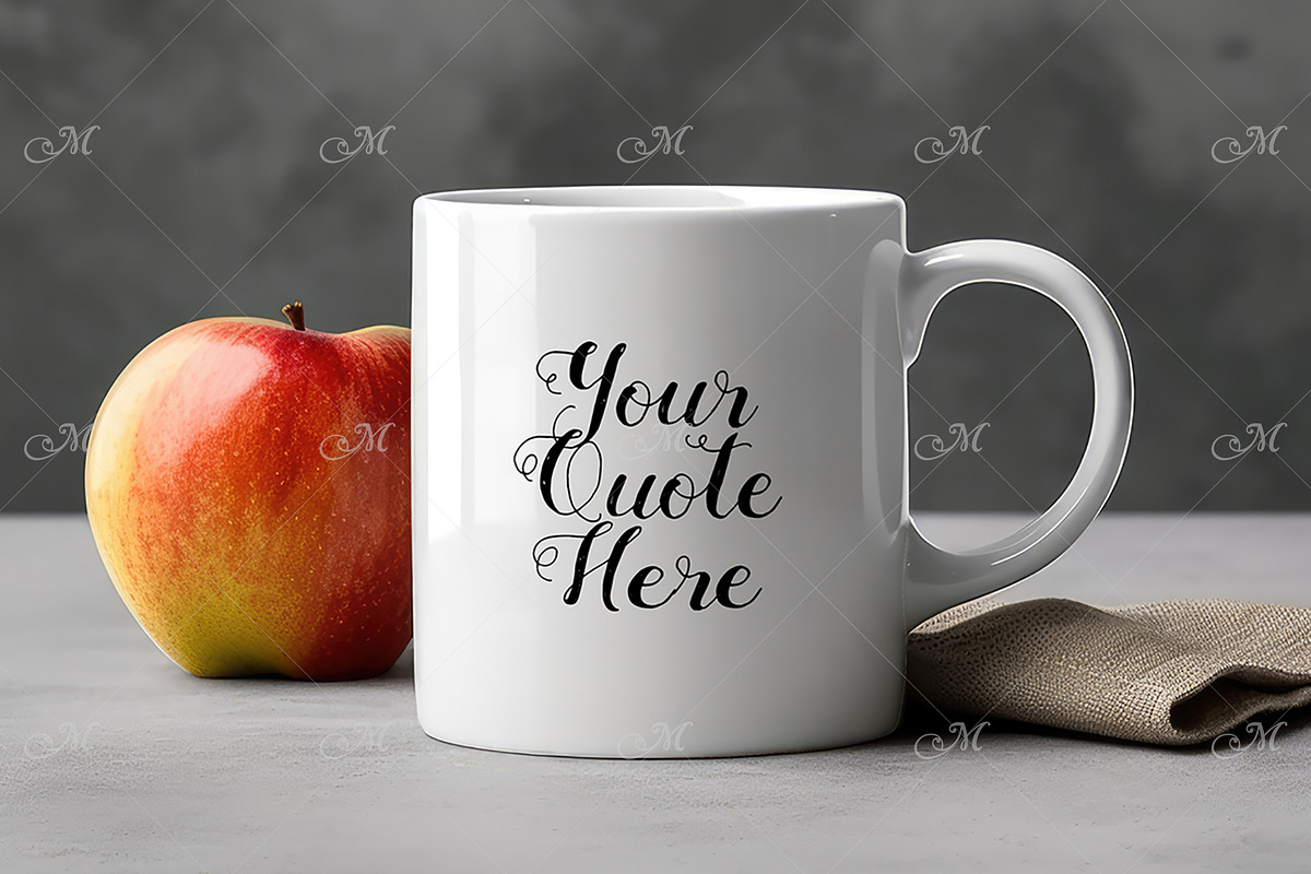 6 Mugs on a Table - Mockups, Smart, a Cups & Container Mockup by Maddy's Art & Mockups (Photo 6 of 7)
