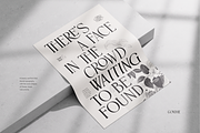 Gondhe - Elegant Serif with Swashes, a Serif Font by Burntilldead (Thumbnail 6 of 12)