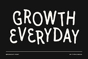 Bronight - Hand drawn Unique Rough, a Handwritten Font by Typia Nesia (Thumbnail 6 of 13)