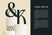 Magnitude - Stylish Sans Serif, a Font by Letterhend Studio (Thumbnail 5 of 10)