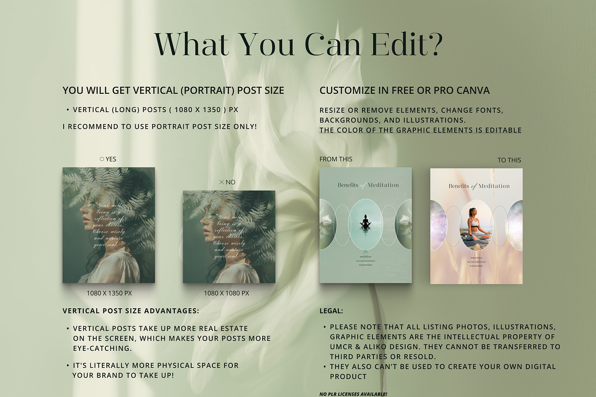 Wellbeing Coach Template - IG Canva, a Social Media Template by Under My Cozy Roof (Photo 7 of 12)