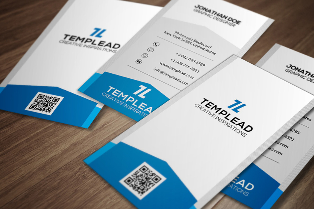 Corporate Business Card CM151, a Business Card Template by annozio (Photo 1 of 4)