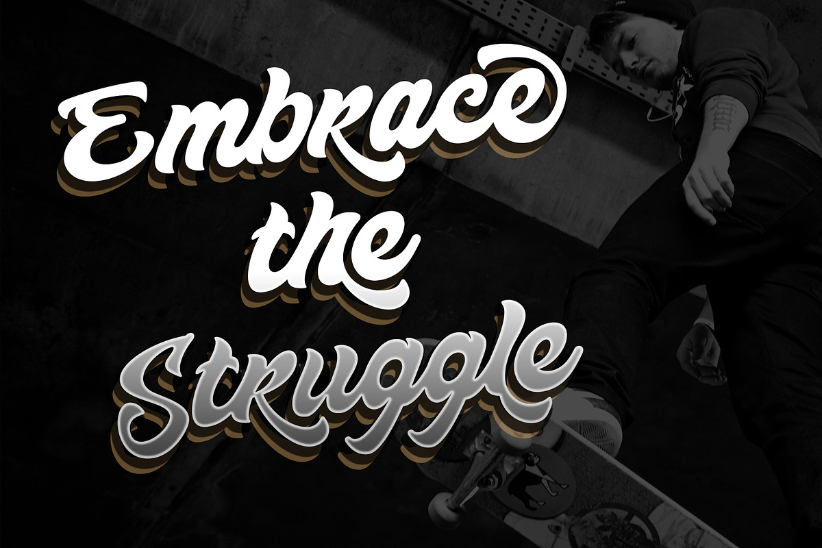 Angelos, a Script Font by Letterara (Photo 7 of 15)