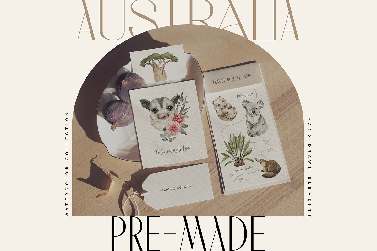 AUSTRALIA Flora & Fauna collection, an Animal Illustration by Anastezia Luneva (Photo 7 of 10)