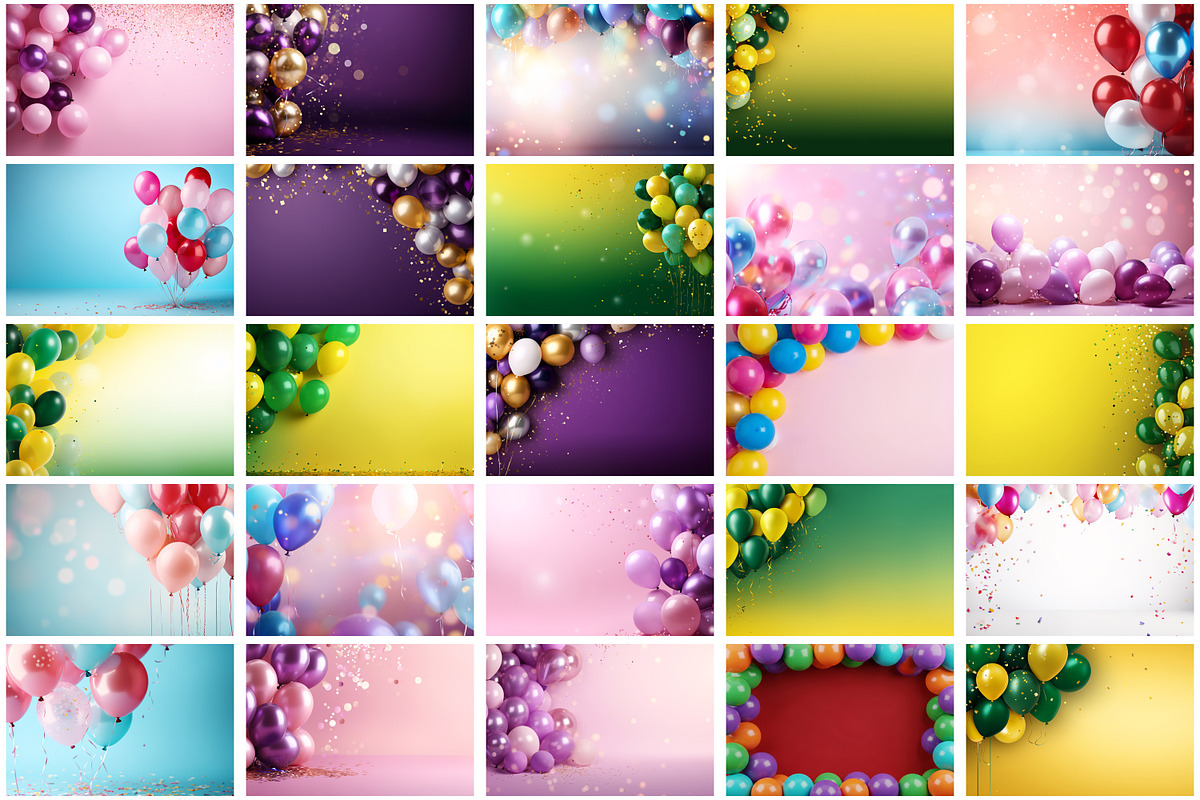 Balloon Background, a Background Graphic by Forhadx5 (Photo 4 of 18)