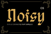 CS Noisy – Blackletter Font, a Blackletter Font by Craft Supply Co. (Thumbnail 1 of 8)