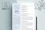Simple Resume Template Nelson, a Resume Template by AdeevaResume (Thumbnail 3 of 4)