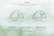 Explore the Forest Icon Set, an Outline Icon by Wandery Supply (Thumbnail 2 of 6)