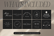 10 Photography Premade Logo Kit, a Branding & Logo Template by Creatif Foundry (Thumbnail 4 of 9)