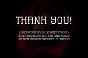 The Fronk - Decorative Display Font, a Sans Serif Font by Mightyfire (Thumbnail 3 of 3)