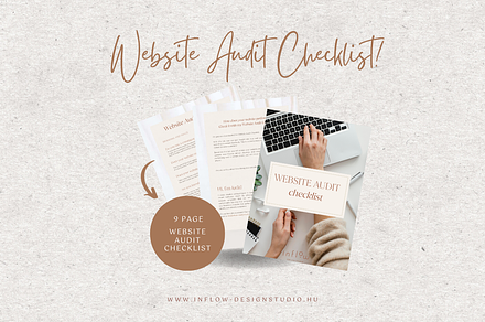 Website Audit Checklist, a Marketing Template by inflowdesignstudio