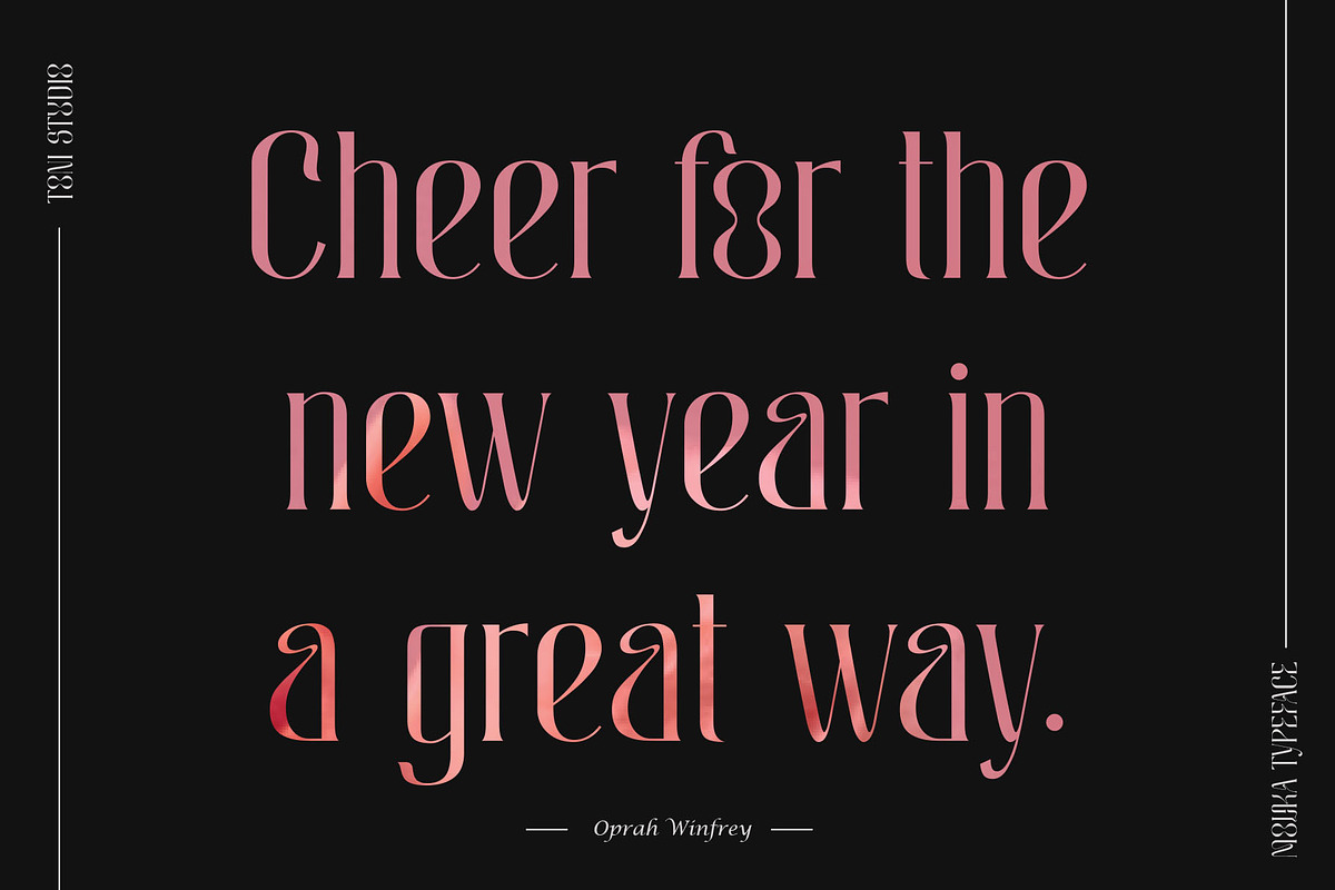 MOLIKA | Display Serif Typeface, a Serif Font by ToniStudio (Photo 5 of 12)