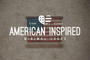 25 American Minimal Vintage Logos, a Branding & Logo Template by Mats-Peter Forss (Thumbnail 1 of 4)