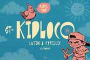 ST-Kidloco - playful & mischievous, a Handwritten Font by Shimanov Types (Thumbnail 1 of 6)
